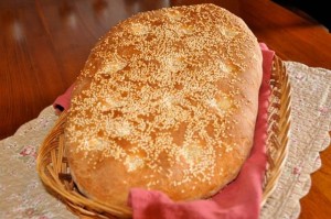 Lagana - the traditional bread eaten on Clean Monday