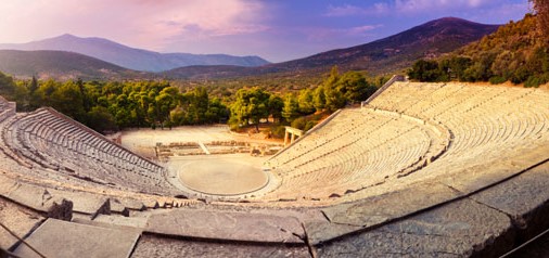 The Ancient Theatre of Epidaurus, famous for its extraordinary acoustics, can be visited also during the day! 