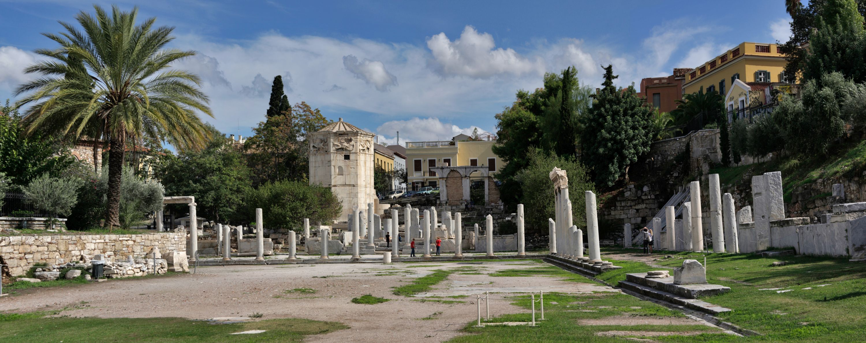 The Roman Agora of Athens and the famous "Tower of the Winds" (photo by Andreas Trepte)
