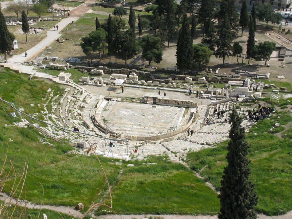 The glorious Theatre of Dionysus