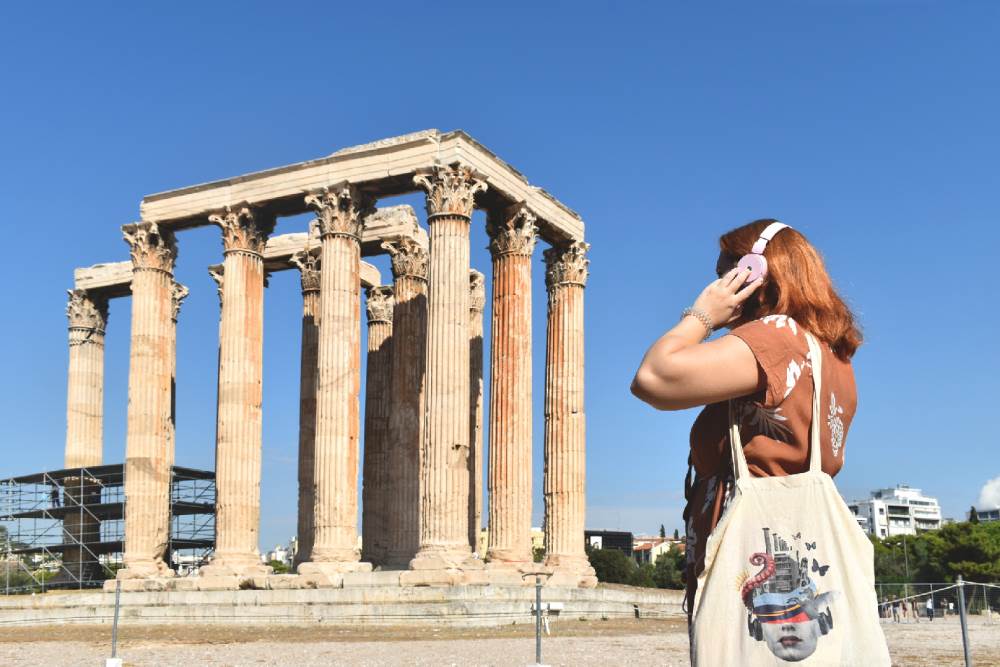 Temple of Olympian Zeus: E-Ticket with Audio Tour on Your Phone